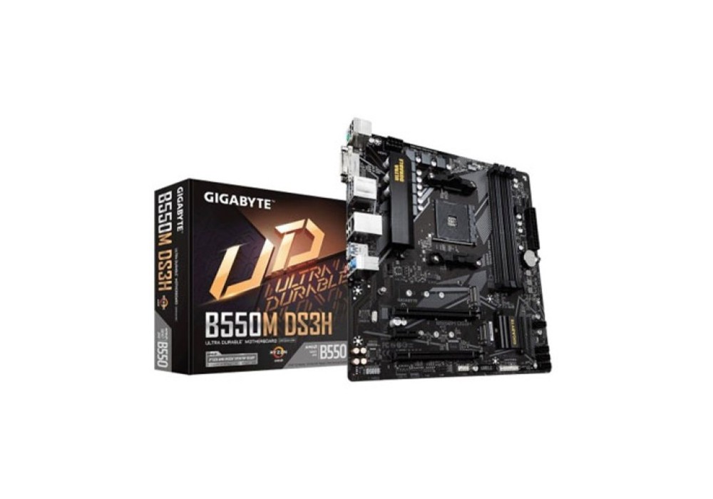 Gigabyte B550M DS3H AM4 AMD Micro ATX Motherboard