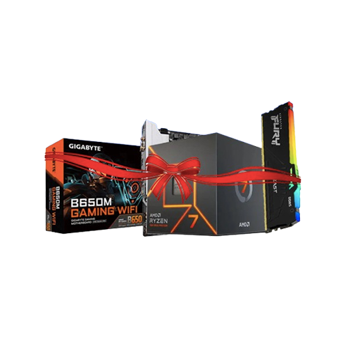 GIGABYTE B650M Gaming WIFI Motherboard AMD Ryzen 7 Processor And Gigabyte Ram Combo