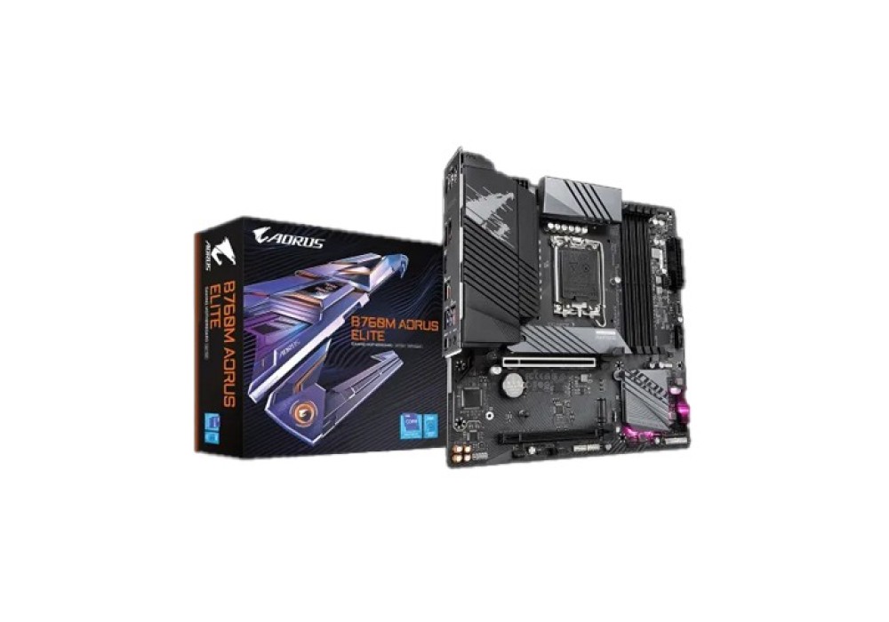 GIGABYTE B760M AORUS ELITE DDR5 mATX Motherboard