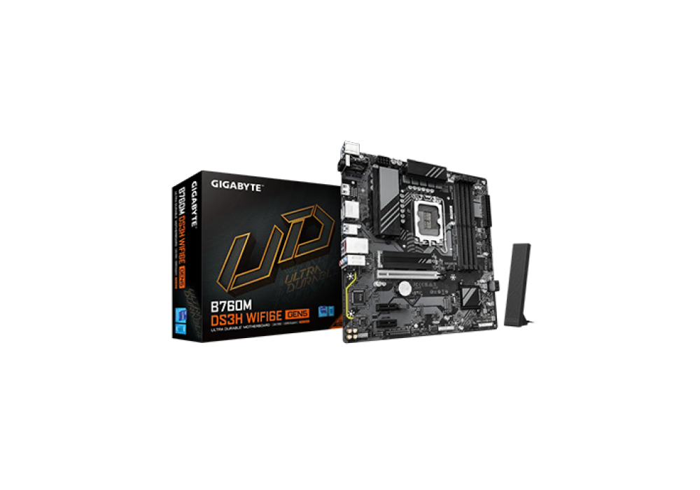 GIGABYTE B760M DS3H WIFI6E GEN5 MOTHERBOARD