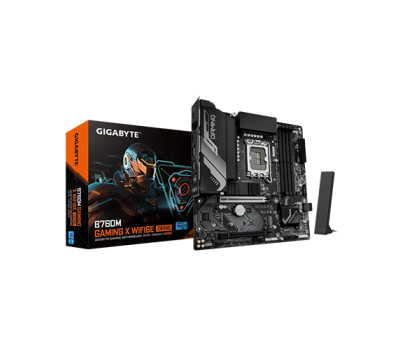 Gigabyte  B760M GAMING X WIFI6E GEN5 DDR5 Gaming Motherboard