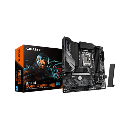 Gigabyte  B760M GAMING X WIFI6E GEN5 DDR5 Gaming Motherboard