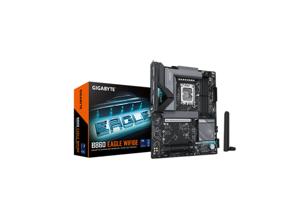 GIGABYTE B860 EAGLE WIFI6E DDR5 INTEL GAMING MOTHERBOARD