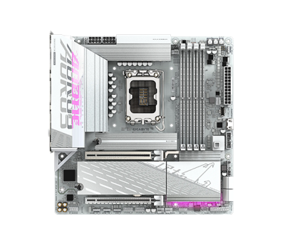 GIGABYTE B860M AORUS ELITE WIFI6E ICE LGA1851 Micro ATX Motherboard