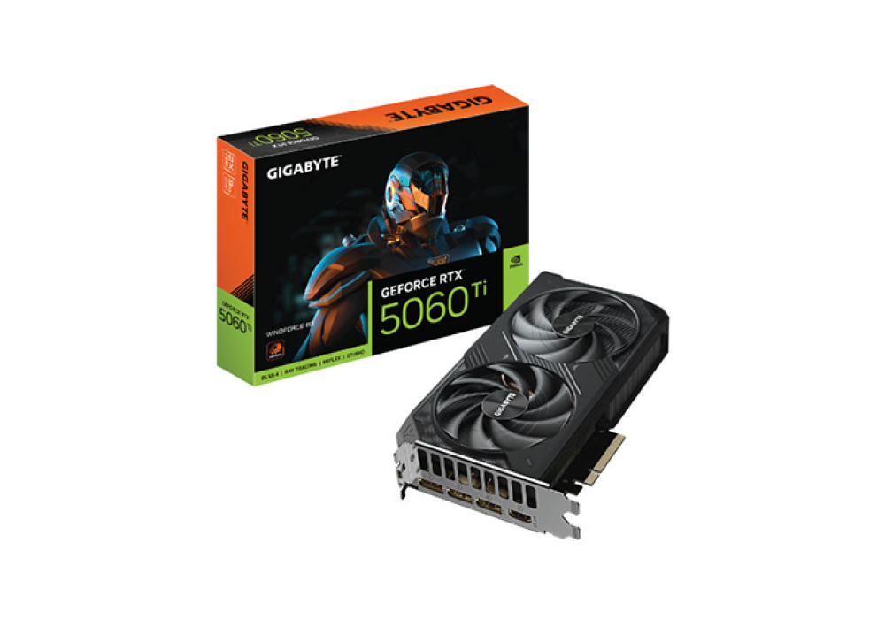 GIGABYTE GeForce RTX 5060 Ti WINDFORCE 8G GDDR7 Graphics Card