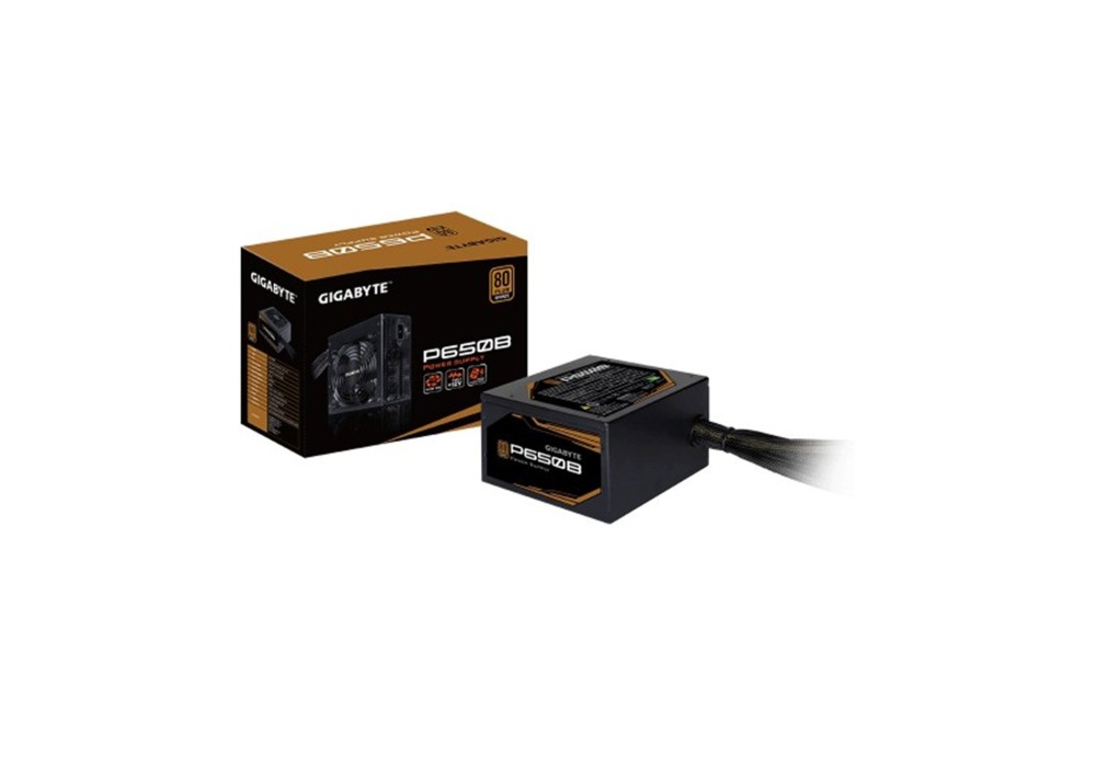 Gigabyte P650B 650W 80 Plus Bronze Certified Non-Modular Power Supply
