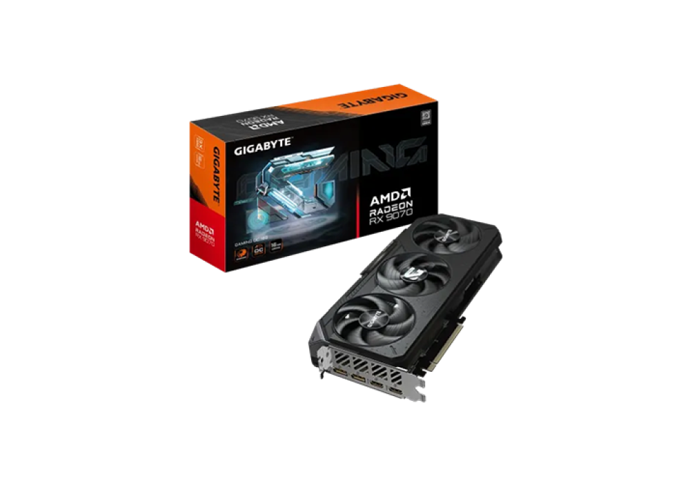 GIGABYTE Radeon RX 9070 GAMING OC 16G GDDR6 Graphics Card