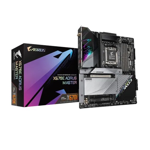 GIGABYTE X670E AORUS MASTER DDR5 AMD AM5 E-ATX Motherboard