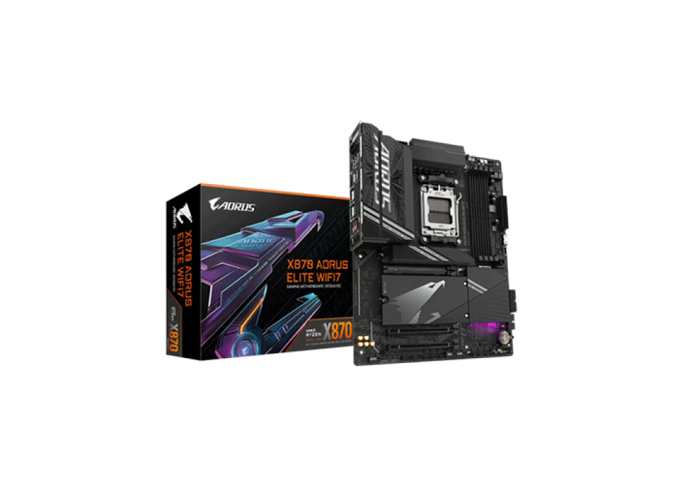 GIGABYTE X870 AORUS ELITE WIFI7 DDR5 AMD AM5 ATX Motherboard