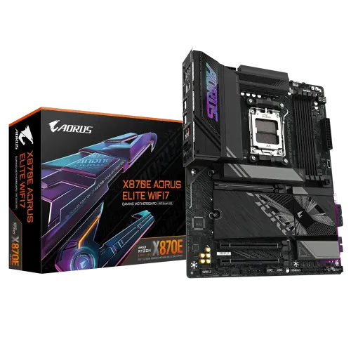 GIGABYTE X870E AORUS ELITE WIFI7 DDR5 AMD AM5 ATX Motherboard
