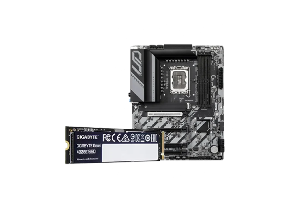 Gigabyte Z890 UD WIFI6E Motherboard & Gigabyte 4000E 1TB SSD Combo