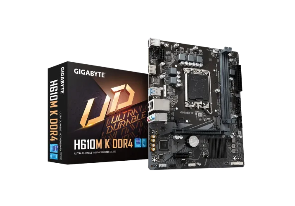 GIGABYTE H610M K DDR4 Micro ATX Motherboard