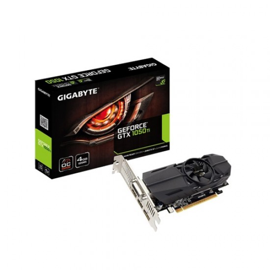 Gigabyte GeForce GTX 1050 TI OC Low Profile 4GB GDDR5 Graphics Card