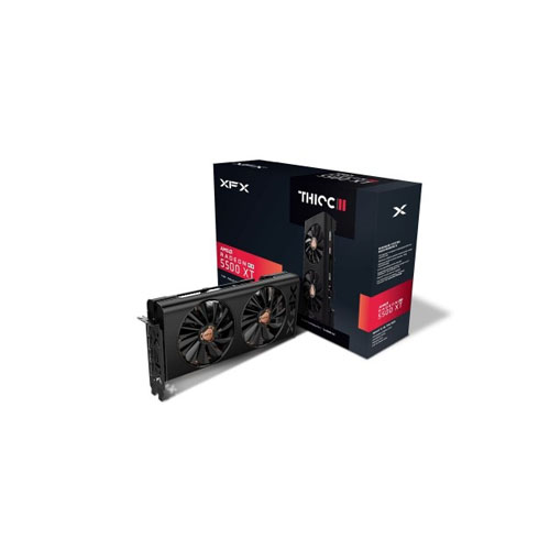 XFX AMD Radeon RX 5500 XT THICC II Pro 4GB GDDR6 Graphics Card