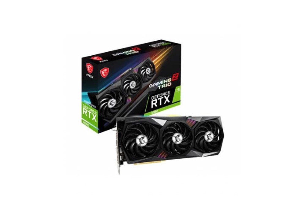 MSI GeForce RTX 3080 GAMING Z TRIO 12G LHR GDDR6X Graphics Card