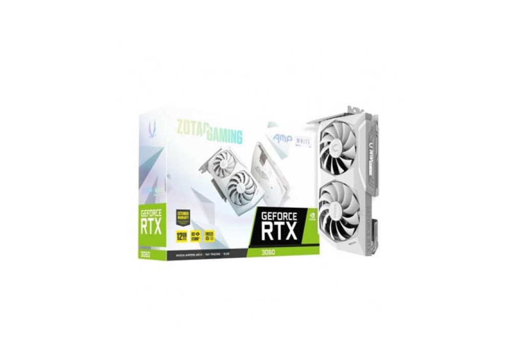 ZOTAC Gaming GeForce RTX 3060 AMP White Edition 12GB Graphics Card
