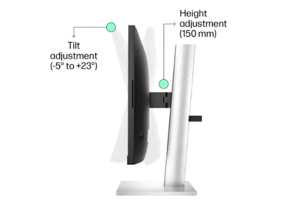 HP E27 G5 27 Inch FHD IPS Monitor