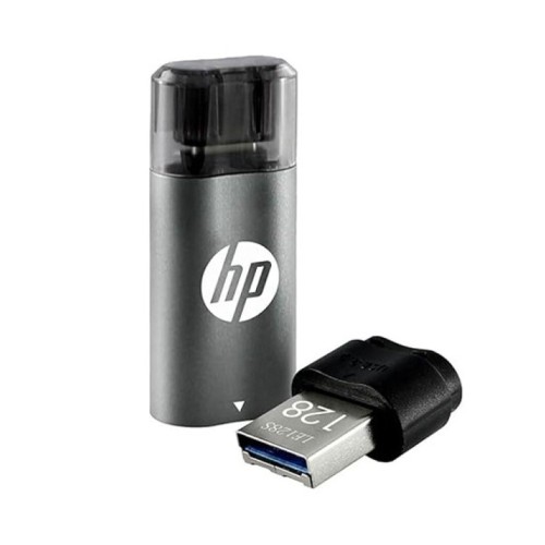 HP - HPFD5600C-128 USB Type C 128GB 3.2 Pen Drive