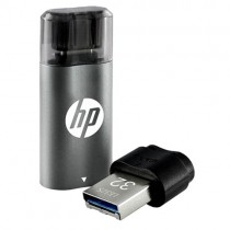 HP x5600c 32GB USB 3.2 Type C OTG Flash Drive (Grey & Black)