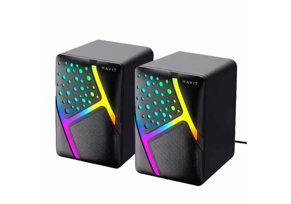 Havit HV-SK763 2:0 RGB USB Black Speaker
