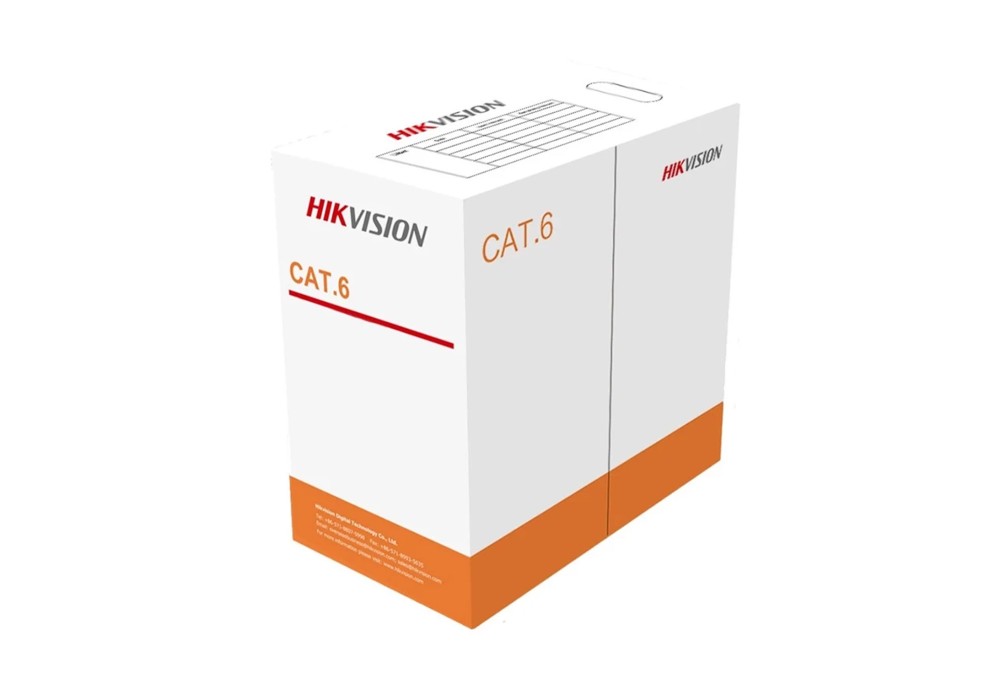 Hikvision Cat-6 305 Meter White Network Cable