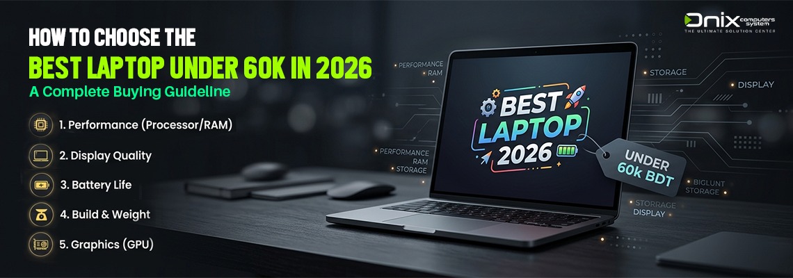 How to choose the best laptop under 60k in 2026