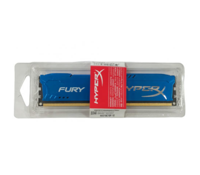 HyperX fury 8GB DDR3 1600MHz With Blue Heatsink Desktop Ram