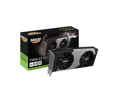 INNO3D GeForce RTX 5060 TWIN X2 OC 8GB GDDR7 Graphics Card