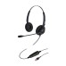 Inbertec UB200DU Duo Wired USB Noise Cancelling Black Headphone