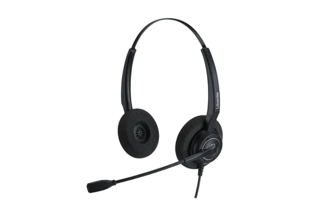 Inbertec UB200DU Noise Cancelling Professional USB Wired Headphone