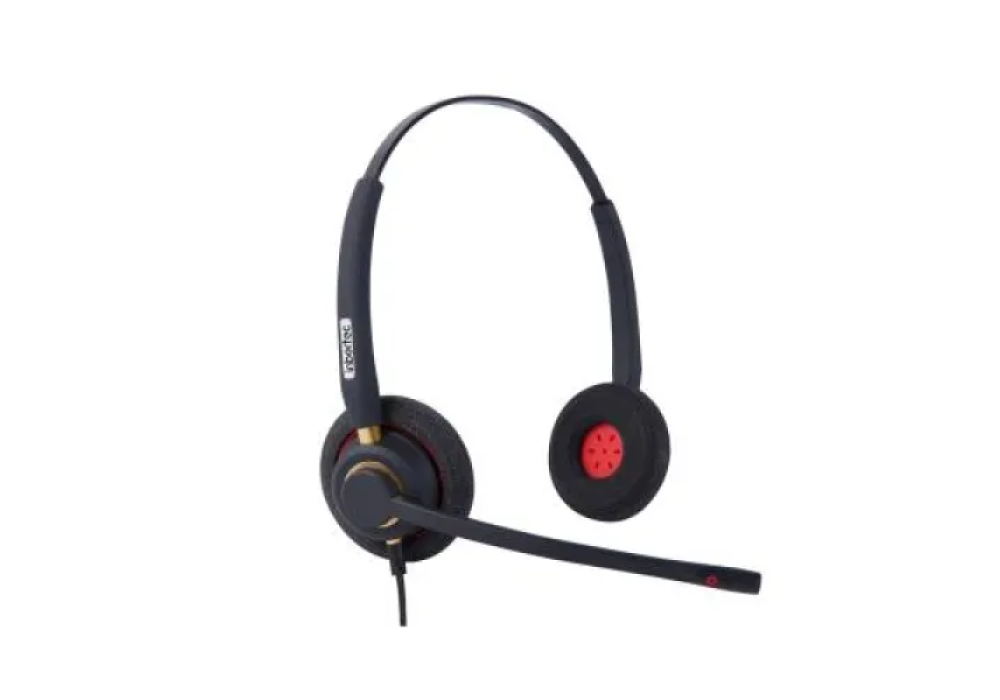 Inbertec UB805DM AI Noise Cancelling Professional USB Wired Headphone