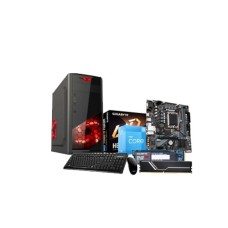 Budget Build Intel Core I3-12100 12th Gen Gigabyte H610M H DDR4 8GB RAM 256GB SSD Combo PC