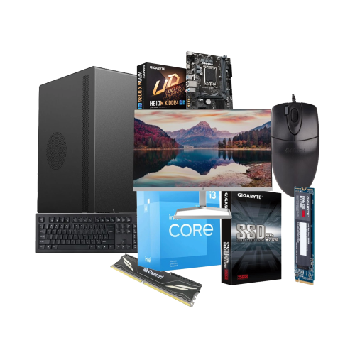 Budget Intel Core i3-13100 4.50 GHz 4 Core LGA 1700 Socket 13th Gen Raptor Lake Processor PC
