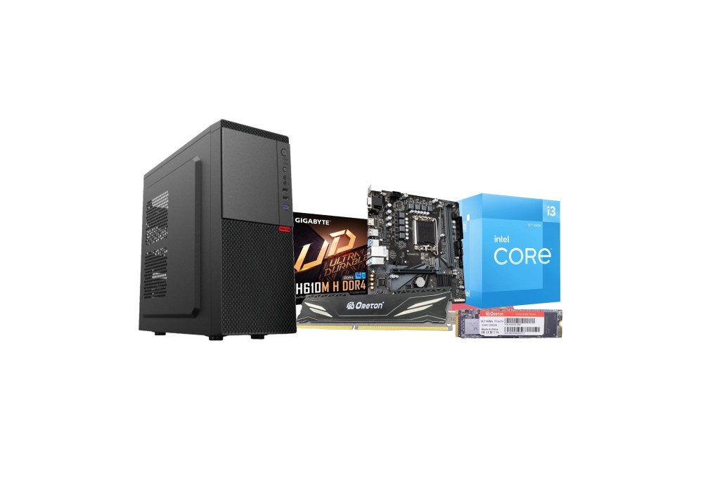 Intel 12th Gen Core i3 12100 Processor Budget PC