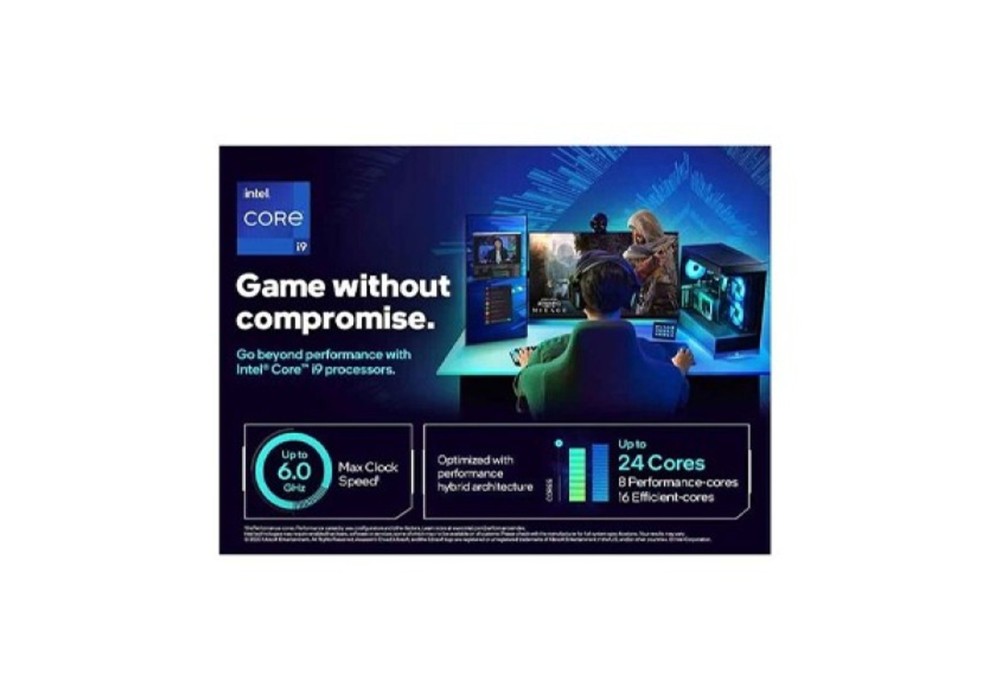 Intel Core i9-14900KF 6.0 GHz 14Core LGA 1700 Raptor Lake 14th Gen Processor