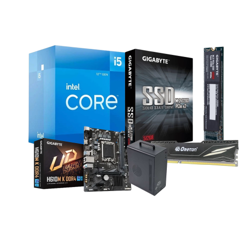 Budget PC With Intel Core i5-12400 Processor
