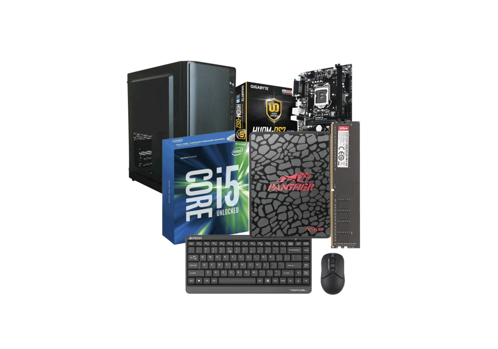 Intel Core i5-6400 MARS E5M Case Budget Desktop PC