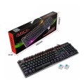 IMICE MK-X80 RGB BACKLIGHT BLUE SWITCH MECHANICAL GAMING KEYBOARD