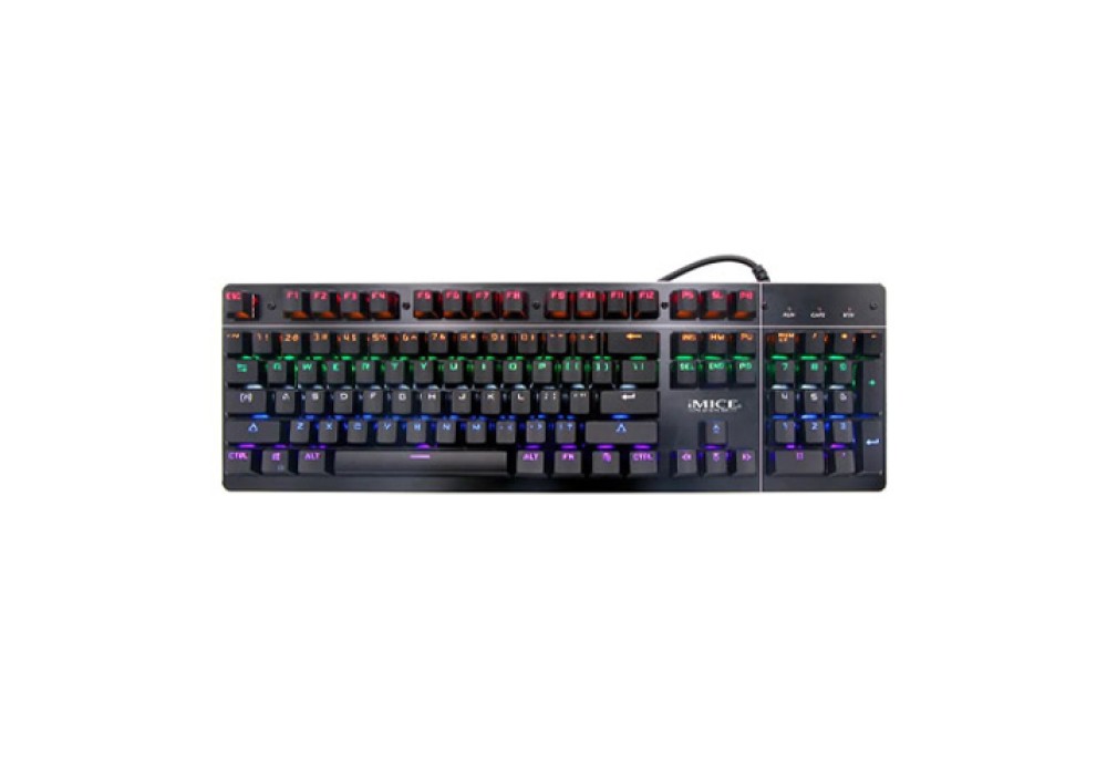 IMICE MK-X80 RGB BACKLIGHT BLUE SWITCH MECHANICAL GAMING KEYBOARD