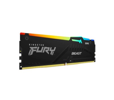 Kingston FURY Beast 16GB DDR5 5600MHz RGB Black Desktop RAM
