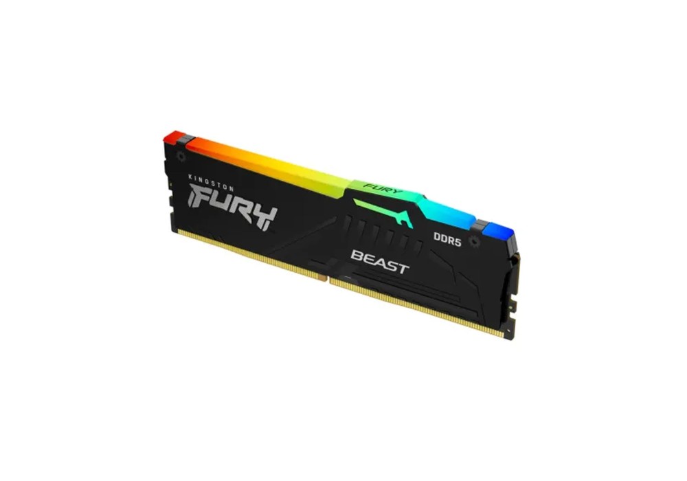 Kingston FURY Beast RGB 16GB 6000Mhz DDR5 EXPO Desktop RAM
