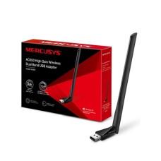 Mercusys MU6H AC650 Single Antenna High Gain Wireless Dual Band USB Lan Card