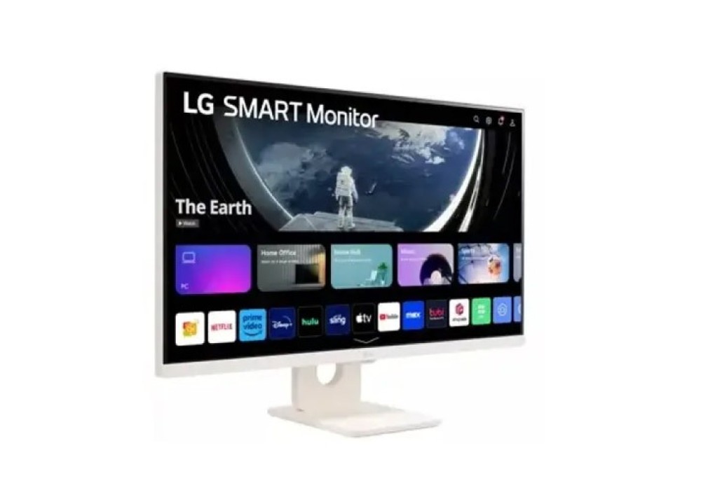 LG 27SR50F-W 27 inch FHD IPS Smart Monitor with webOS