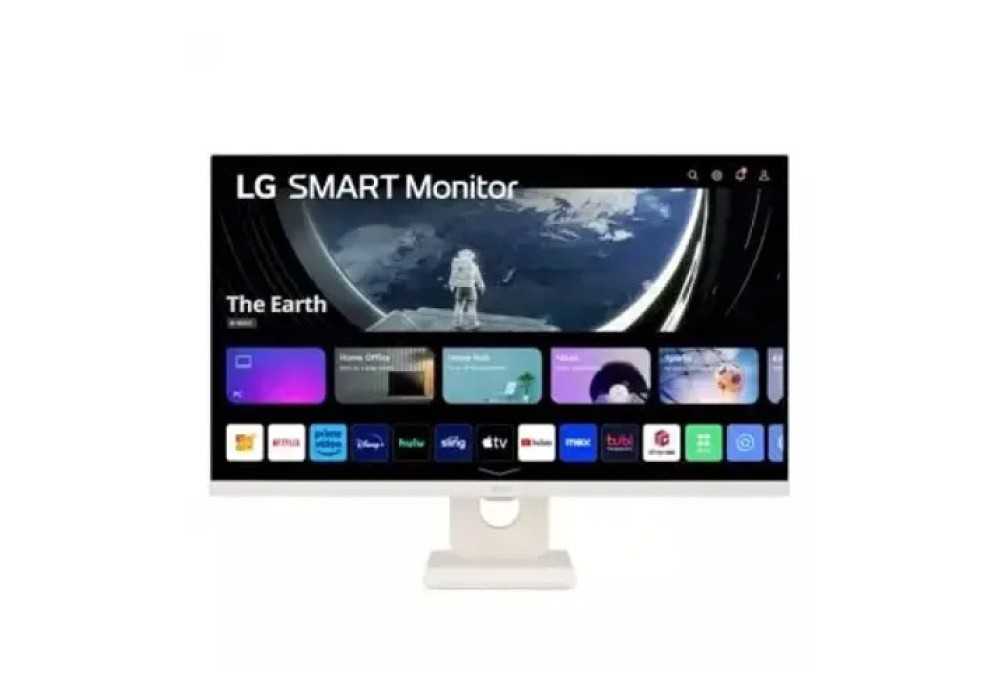 LG 27SR50F-W 27 inch FHD IPS Smart Monitor with webOS