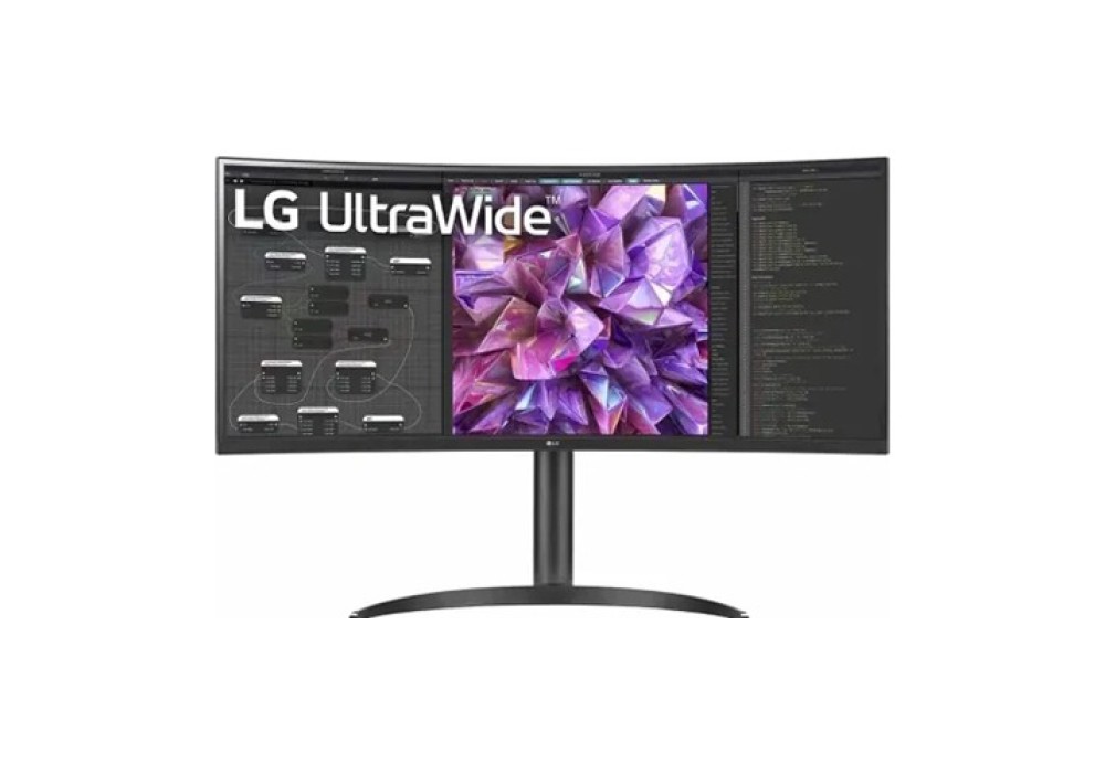 LG 34WQ75C-B 34 INCH Curved UltraWide QHD IPS Monitor