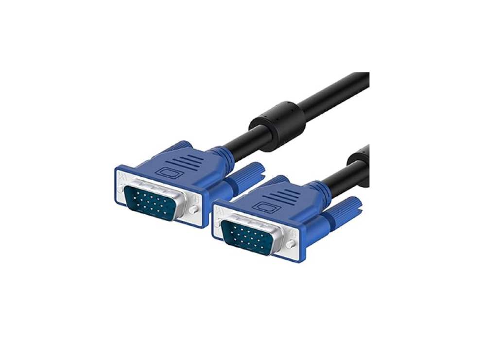 LS LAPSTER Quality Assured Male to Male VGA Cable