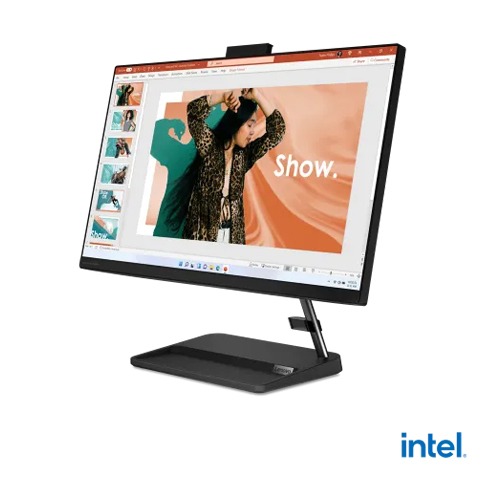 Lenovo IdeaCentre AIO 3 24IAP7 Core i3 12th Gen 8GB 23.8 inch All-in-One Desktop PC