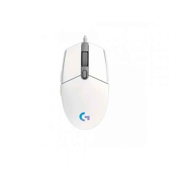 Logitech G102 Lightsync White Gaming Mouse