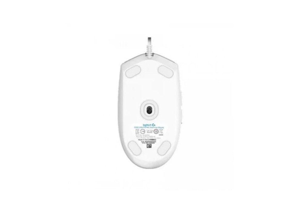Logitech G102 Lightsync White Gaming Mouse