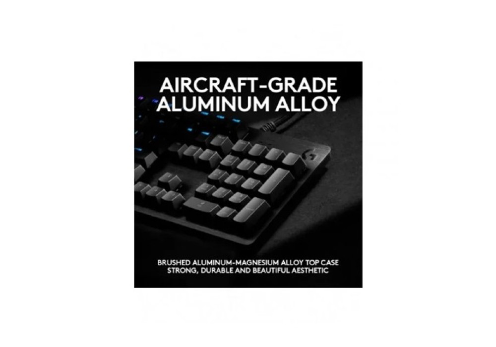 Logitech G512 Lightsync RGB Mechanical USB Gaming Keyboard Black